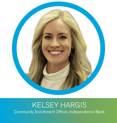 Kelsey Hargis, Community Enrichment Officer, Independence Bank